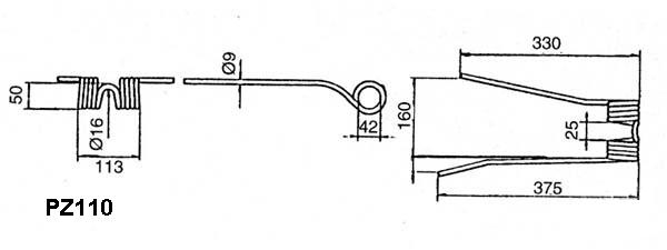 Tedder Tines Tedder Wheels And Haytool Parts